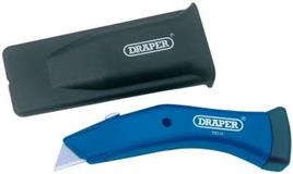 Draper 55059 (Tk212) - Heavy Duty Retractable Trimming Knife With Quick Change Blade Facility