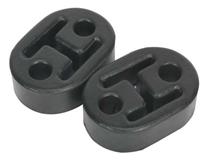 Sealey EX02 - Exhaust Mounting Rubbers L60 x D41 x H20 (Pack of 2)