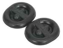 Sealey EX03 - Exhaust Mounting Rubbers - L62 x D54 x H13.5 (Pack of 2)