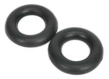Sealey EX04 - Exhaust Mounting Rubbers - L59 x W59 x D13.5 (Pack of 2)