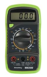 Sealey MM20HV - Digital Multimeter 8 Function with Thermocouple Hi-Vis