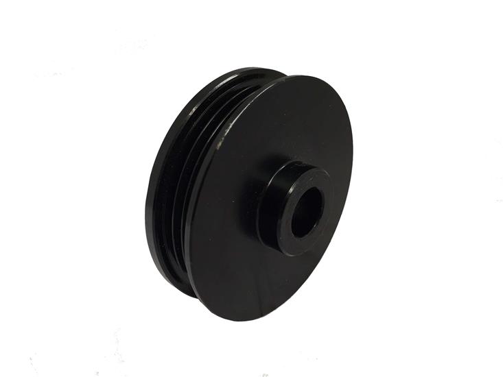 WOSP LMP089-15 - 60mm O.D. Steel multi-groove pulley PV4 