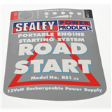 Sealey Rs1.V3-Label - Front Label
