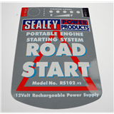 Sealey Rs102.L - Front Label For Rs102