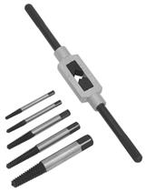 Sealey AK721 - Screw Extractor Set with Wrench 6pc Helix Type