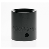 Sealey Sa2002kit.S24 - 24mm Impact Socket Chrome Vanadium 1/2"Dr.