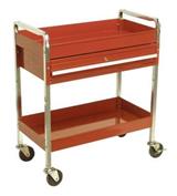 Sealey CX101D - Trolley 2-Level Extra Heavy-Duty with Lockable Drawer