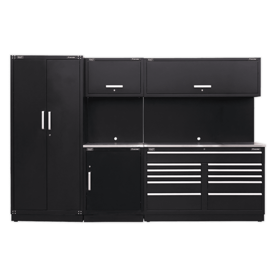 Sealey APMSCOMBO2SS - Modular Storage System Combo - Stainless Steel Worktop