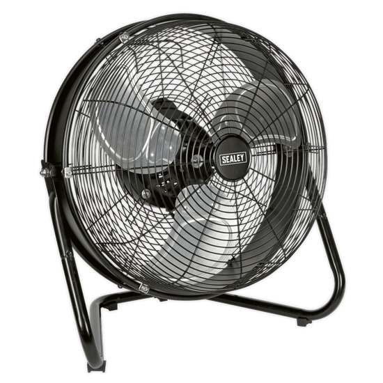 Sealey HVF18IS - Industrial High Velocity Floor Fan with Internal Oscillation 18"
