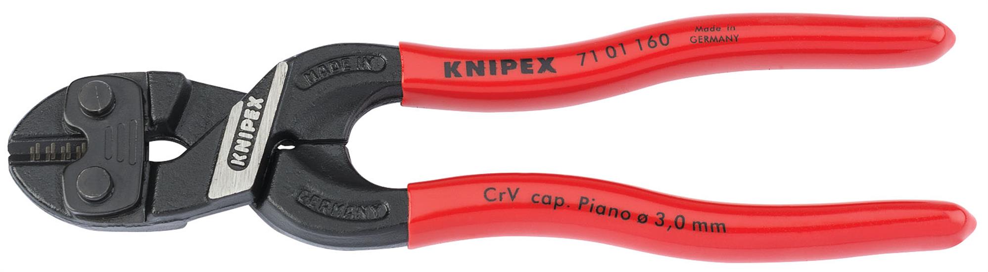 Draper 04592 ⡱ 01 160SBE) - Knipex 160mm Cobolt® Compact Bolt Cutter