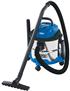 Draper 20514 (WDV15SS) - 15L Wet and Dry Vacuum Cleaner with Stainless Steel Tank (1250W)