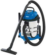 Draper 20515 (WDV20BSS) - 20L Wet and Dry Vacuum Cleaner with Stainless Steel Tank �W)
