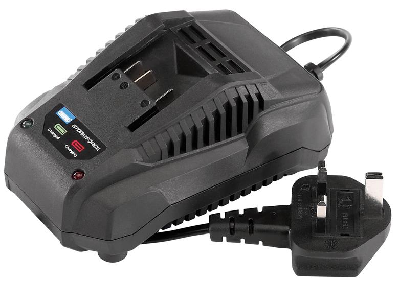 Draper 23793 �.5) - Storm Force® 20V Fast Charger for Power Interchange Batteries