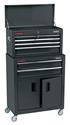 Draper 19572 (RCTC6/BK) - 24" Combined Roller Cabinet and Tool Chest (6 Drawer)
