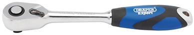 Draper 26503 (D72C/SG) - 3/8" Sq. Dr. 72 Tooth Soft Grip Reversible Ratchets