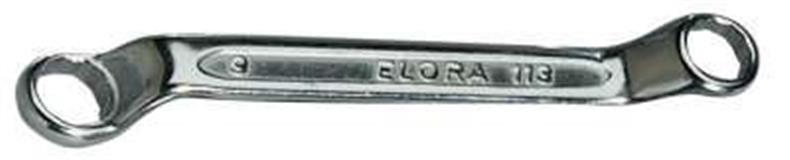Draper 02597 𨄓) - 5mm X 5.5mm Elora Midget Deep Crank Metric Ring Spanner