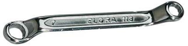 Draper 02604 𨄓) - 6mm X 7mm Elora Midget Deep Crank Metric Ring Spanner