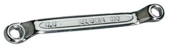 Draper 02612 𨄓) - 8mm X 9mm Elora Midget Deep Crank Metric Ring Spanner