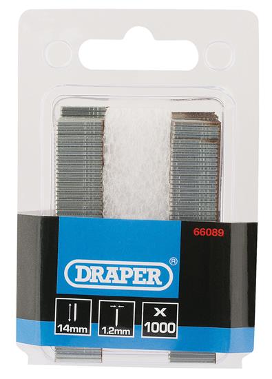 Draper 66089 (ST/IN14) - 2000 'I' Nails ⠔mm)