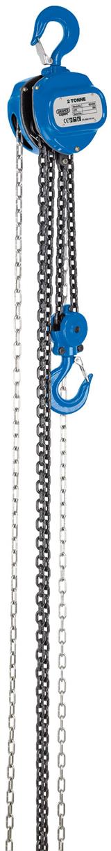 Draper 82458 ʌH2000C) - Chain Hoist/Chain Block ʂ Tonne)