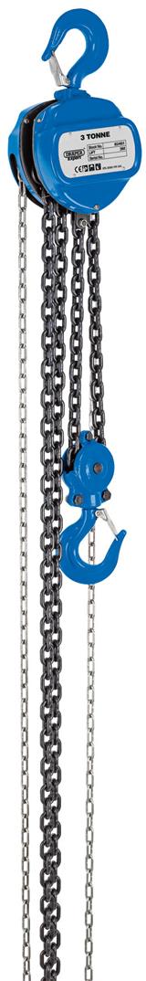 Draper 82461 ʌH3000C) - Chain Hoist/Chain Block ʃ tonne)