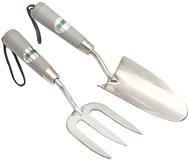 Draper 83773 (GSFT2/I) - Stainless Steel Hand Fork and Trowel Set ʂ Piece)
