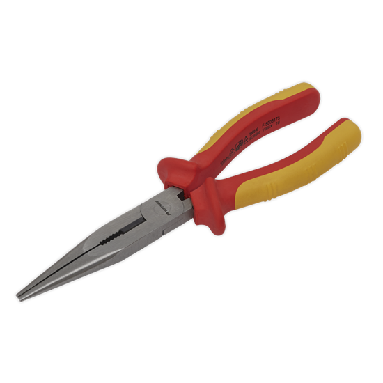 Sealey AK83457 - Long Nose Pliers 200mm VDE Approved