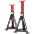 Sealey AS3R - Axle Stands (Pair) 3tonne Capacity per Stand - Red