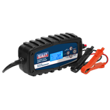Sealey AUTOCHARGE400HF - Compact Auto Smart Charger 4A 9-Cycle 6/12V - Lithium
