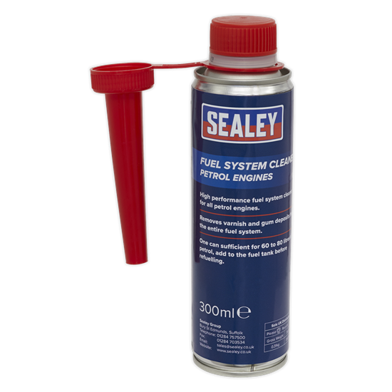 Sealey FSCP300 - Fuel System Cleaner 300ml - Petrol Engines