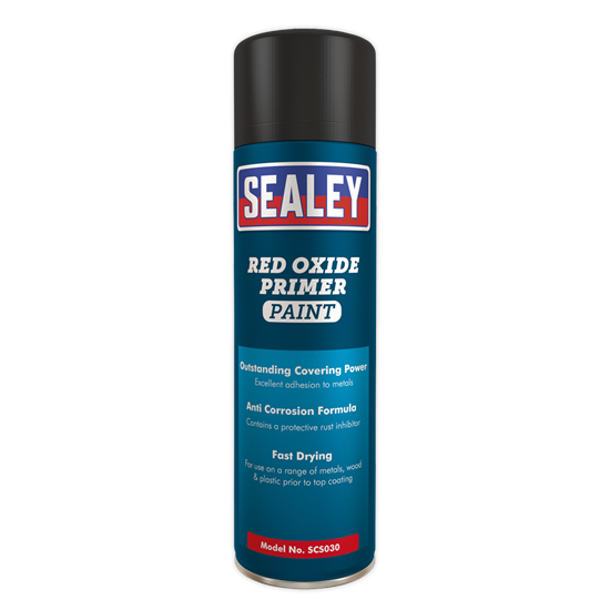 Sealey SCS030S - Red Oxide Primer Paint 500ml