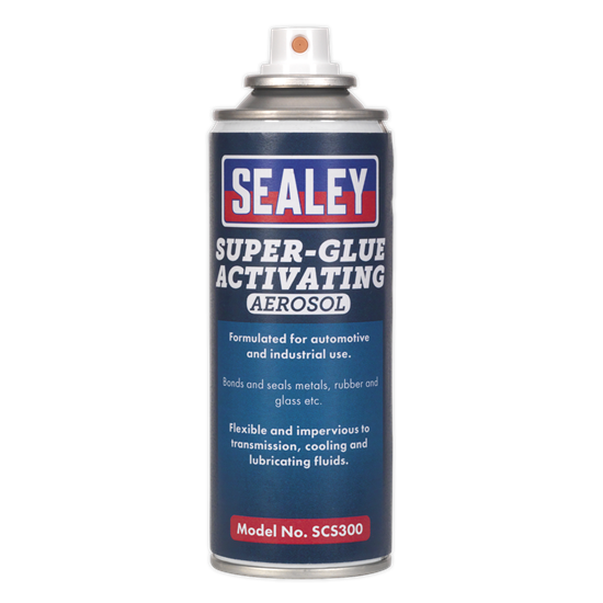 Sealey SCS300S - Super Glue Activating Aerosol 200ml