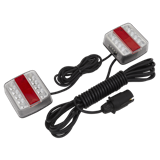 Sealey TB18LEDMAG - Rear Lighting Set Magnetic LED 12V