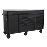 Sealey AP6310BE - Mobile Tool Cabinet 1600mm with Power Tool Charging Drawer