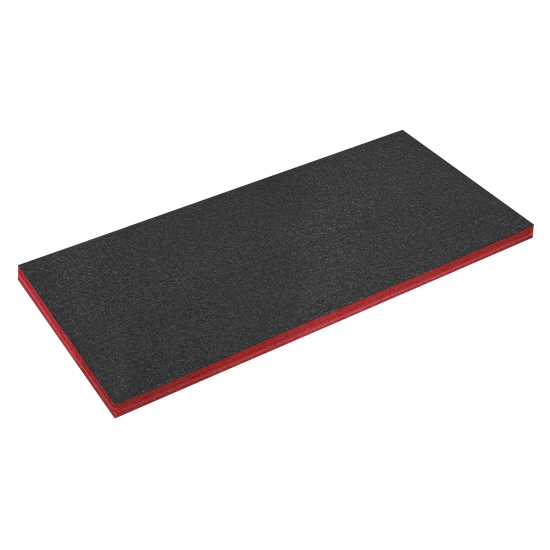 Sealey SF50R - Easy Peel Shadow Foam Red/Black 1200 x 550 x 50mm