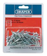 Draper 14011 (Riv) - 50 X 4.8mm X 10mm Blind Rivets