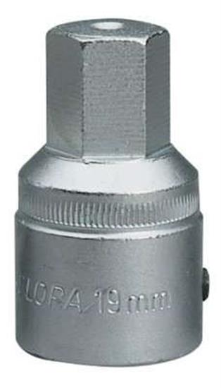 Draper 15554 𨝰-Sin) - 19mm 3/4" Square Drive Elora Hexagon Screwdriver Socket
