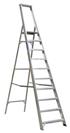 Sealey AXL10 - Aluminium Step Ladder 10-Tread Industrial BS 2037/1