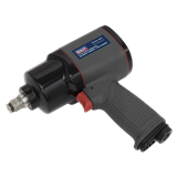 Sealey SA201 - Air Impact Wrench 1/2"Sq Drive Composite Twin Hammer