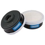 Draper 03030 �P2) - Spare A1P2 Filters ʂ) for Combined Vapour and Dust Respirator 03030