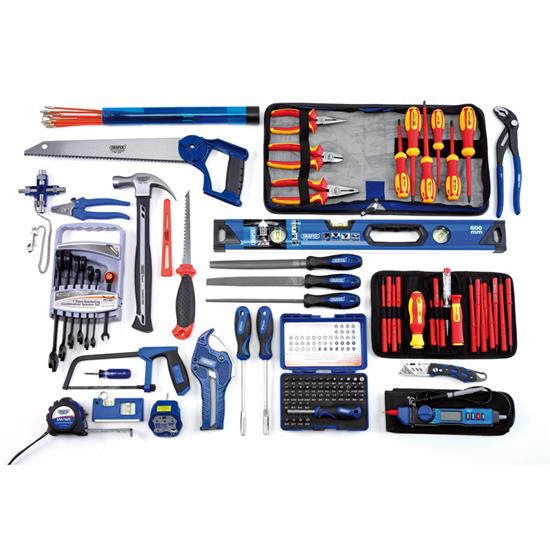 Draper 04319 (*ELECTKTB) - Electricians Tote Bag Tool Kit