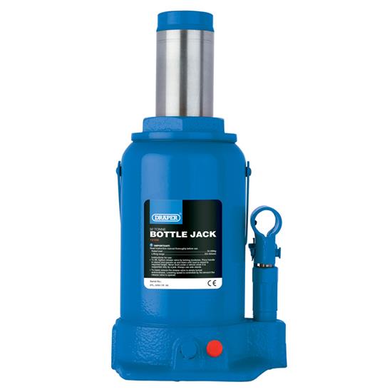 Draper 13069 ʋJ6-B) - Hydraulic Bottle Jack ʆ Tonne)