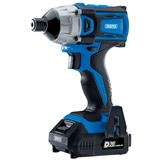 Draper 86958 𨴠ID180SET) - D20 20V Brushless 1/4" Impact Driver with 2 x 2.0Ah Batteries and Charger 𨆀Nm)