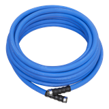 Sealey HWH15M - Hot & Cold Rubber Water Hose Hex Ø19mm 15m Heavy-Duty