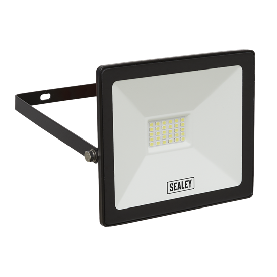 Sealey LED112 - Extra Slim Floodlight with Wall Bracket 20W SMD LED