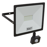 Sealey LED113PIR - Extra Slim Floodlight with PIR Sensor 50W SMD LED