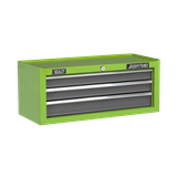 Sealey AP22309BBHV - Mid-Box 3 Drawer with Ball Bearing Slides - Green/Grey