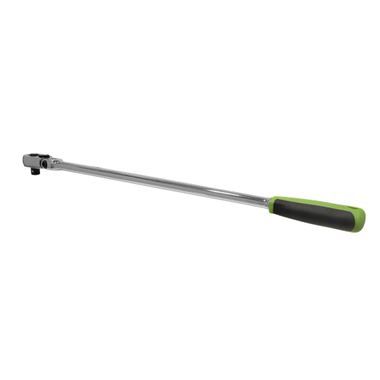 Sealey S01209 - Ratchet Wrench 1/2"Sq Drive Extra Long Flexi-Head Flip Reverse