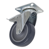 Sealey SCW275SPL - Castor Wheel Swivel Plate with Total Lock Ø75mm