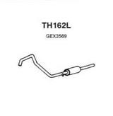 TRIUMPH Toledo 1300, 1500 Stainless Steel Exhaust ⡳-76) Rear Section Only
